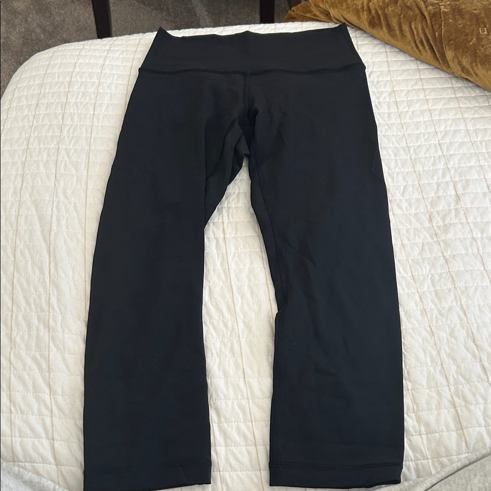 Lululemon Black Activewear Leggings 3/4th length